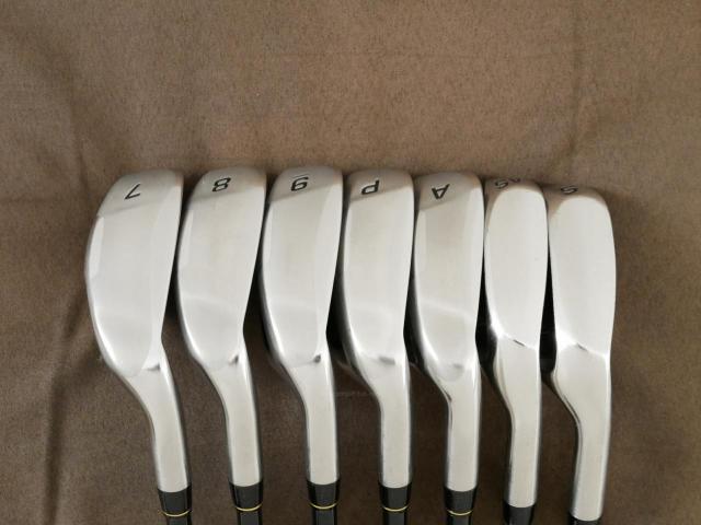 Iron set : Tsuruya : ชุดเหล็ก Tsuruya AXEL XP MM (หน้าเด้ง เบา อ่อน เหมาะกับซีเนียร์) มีเหล็ก 7-Pw,Aw,As,Sw (7 ชิ้น) ก้านกราไฟต์ Flex R