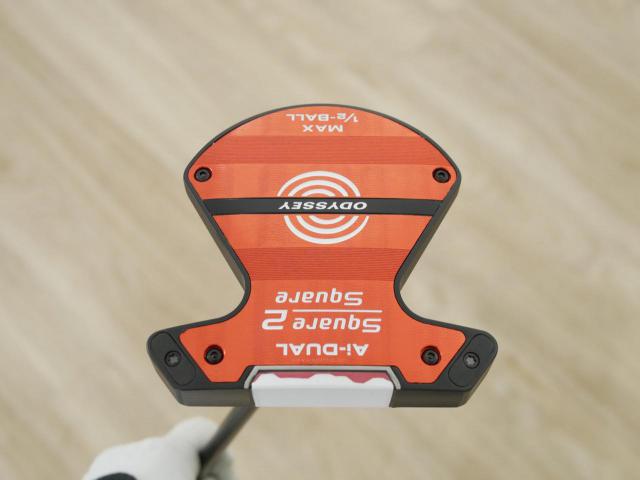 Putter : All : พัตเตอร์ Odyssey Ai-DUAL Square 2 Square Max 1/2-BALL (รุ่นล่าสุด ออกปี 2026) ยาว 33 นิ้ว