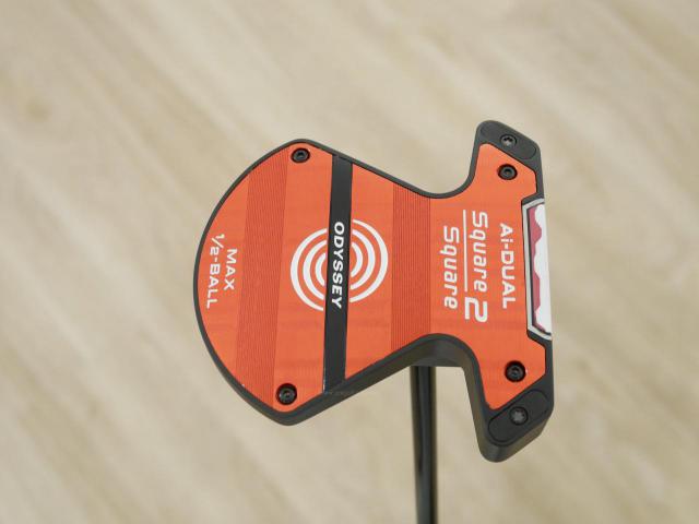 Putter : All : พัตเตอร์ Odyssey Ai-DUAL Square 2 Square Max 1/2-BALL (รุ่นล่าสุด ออกปี 2026) ยาว 33 นิ้ว