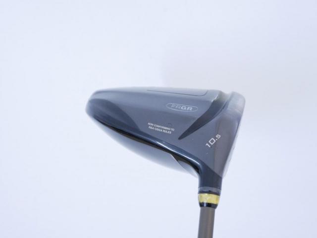 Driver : PRGR : ไดรเวอร์ PRGR Super EGG (ปี 2019 หน้าเด้งเกินกฏ COR 0.86) Loft 10.5 ก้าน M-35 Flex R2