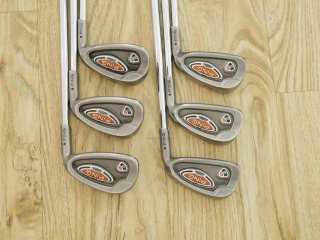 Iron set : Ping : ชุดเหล็ก Ping i10 มีเหล็ก 5-Pw (6 ชิ้น) ก้านเหล็ก AWT Flex S