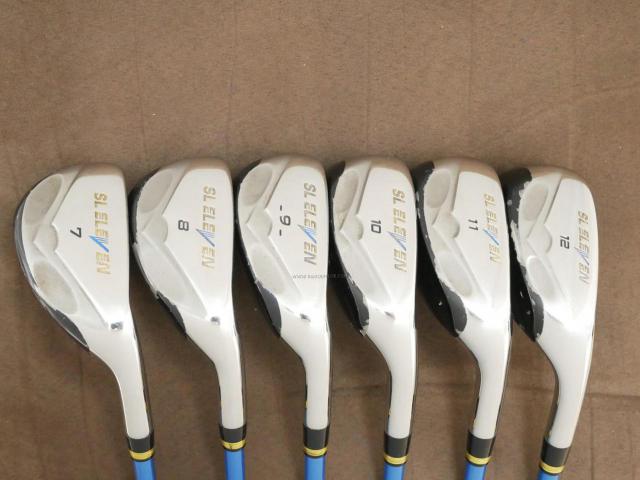 Iron set : Katana : ชุดเหล็กกระเทย Katana Sword SL-Eleven มีเหล็ก 7-12 (6 ชิ้น เทียบเท่า 6-Pw,Aw) ก้านกราไฟต์ Flex R