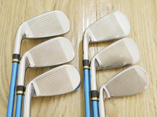 Iron set : Katana : ชุดเหล็กกระเทย Katana Sword SL-Eleven มีเหล็ก 7-12 (6 ชิ้น เทียบเท่า 6-Pw,Aw) ก้านกราไฟต์ Flex R