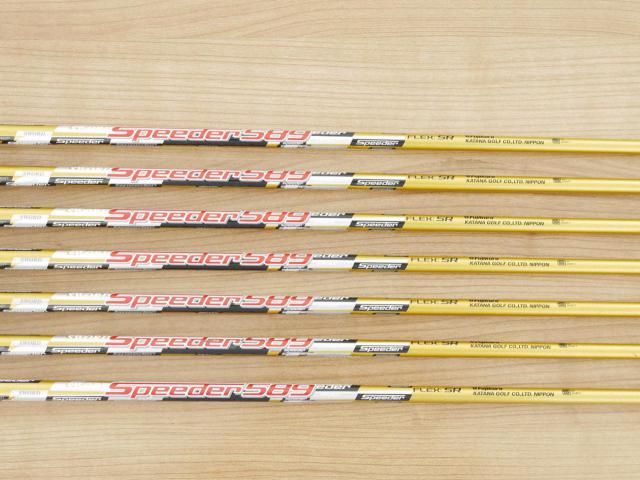 Iron set : Katana : ชุดเหล็ก Katana Sword ATC-589 (ตีง่าย ไกล) มีเหล็ก 6-Pw,Aw,Sw (7 ชิ้น) ก้าน Speeder 589 Flex SR