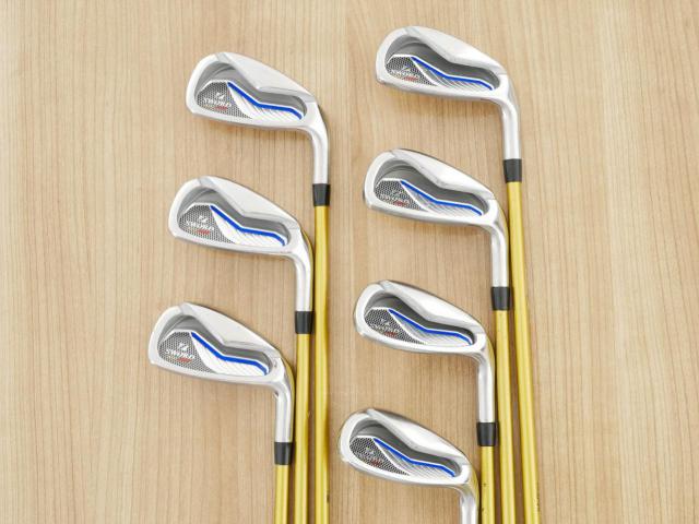 Iron set : Katana : ชุดเหล็ก Katana Sword ATC-589 (ตีง่าย ไกล) มีเหล็ก 6-Pw,Aw,Sw (7 ชิ้น) ก้าน Speeder 589 Flex SR