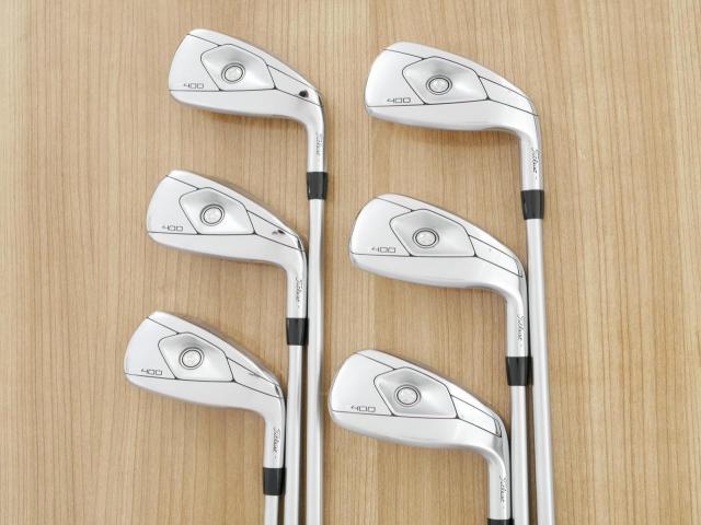 Iron set : Titleist : ชุดเหล็ก Titleist T400 (ออกปี 2023 ตีง่ายที่สุด ไกลที่สุด) มีเหล็ก 6-Pw,43 (6 ชิ้น) ก้านกราไฟต์ Titleist 3D401 i50 Flex R