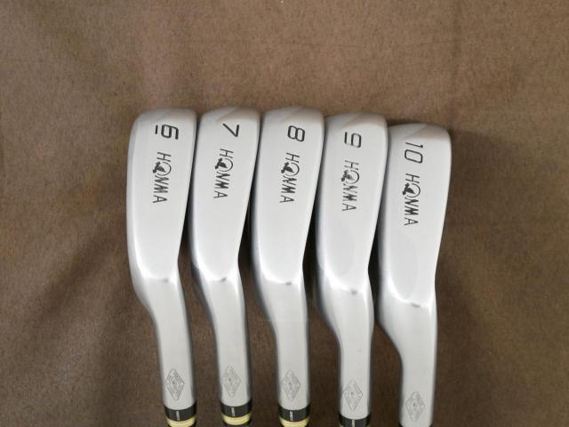 Iron set : Honma : ชุดเหล็ก Honma Beres IE-03 (ออกปี 2016 เหมาะกับซีเนียร์) มีเหล็ก 6-10 (5 ชิ้น) ก้าน ARMRQ 8 (45) Flex R (2 ดาว)