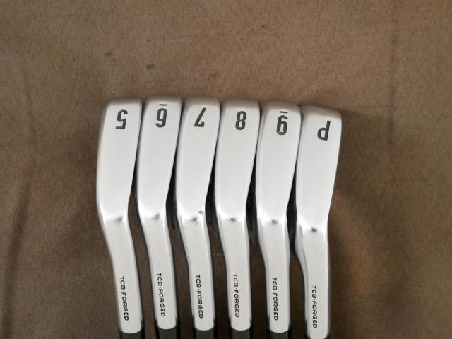 Iron set : Callaway : ชุดเหล็ก Callaway APEX TCB Forged (รุ่นปี 2022) มีเหล็ก 5-Pw (6 ชิ้น) ก้านเหล็ก NS Pro Modus 120 Flex S