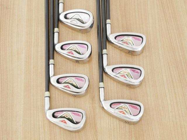 Iron set : Kamuiworks : ชุดเหล็ก Kamuiworks ST PC Maraging Face (หน้าเด้งสุดๆ ตีไกลมาก) มีเหล็ก 5-10,Aw (7 ชิ้น) ก้านกราไฟต์ Flex R