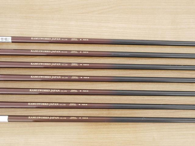 Iron set : Kamuiworks : ชุดเหล็ก Kamuiworks ST PC Maraging Face (หน้าเด้งสุดๆ ตีไกลมาก) มีเหล็ก 5-10,Aw (7 ชิ้น) ก้านกราไฟต์ Flex R
