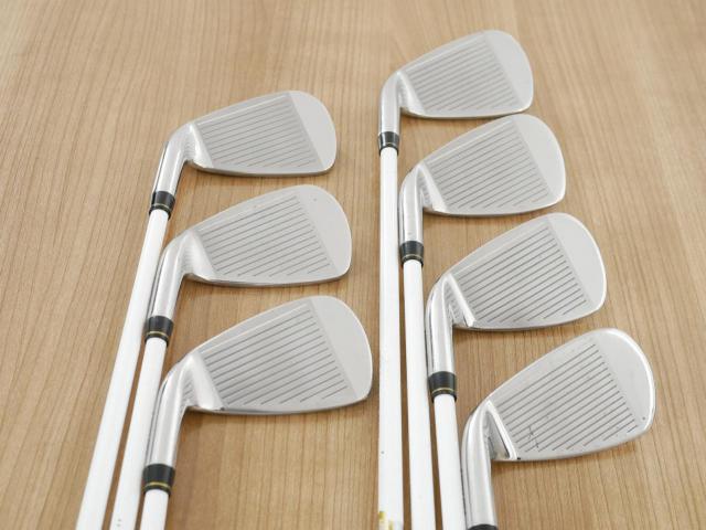 Iron set : Katana : ชุดเหล็ก Katana Sword IZU Max G (ตีง่าย หน้าเด้ง) มีเหล็ก 6-Pw,Aw,Sw (7 ชิ้น) ก้านกราไฟต์ Fujikura Speeder 589 Flex SR