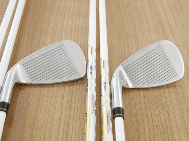 Iron set : Katana : ชุดเหล็ก Katana Sword IZU Max G (ตีง่าย หน้าเด้ง) มีเหล็ก 6-Pw,Aw,Sw (7 ชิ้น) ก้านกราไฟต์ Fujikura Speeder 589 Flex SR