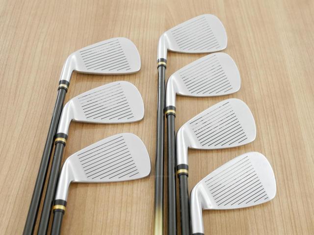 Iron set : Honma : ชุดเหล็ก Honma Beres IS-01 (หน้าเด้ง Maraging) มีเหล็ก 5-11 (7 ชิ้น เทียบเท่า 4-Pw) ก้าน ARMRQ 6 (49) FLex R (2 ดาว)