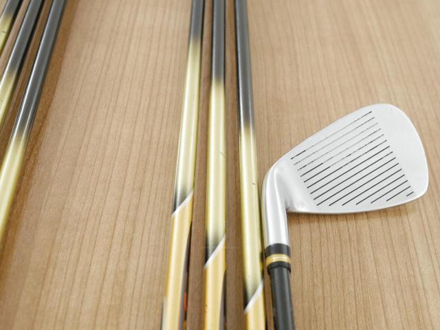 Iron set : Honma : ชุดเหล็ก Honma Beres IS-01 (หน้าเด้ง Maraging) มีเหล็ก 5-11 (7 ชิ้น เทียบเท่า 4-Pw) ก้าน ARMRQ 6 (49) FLex R (2 ดาว)