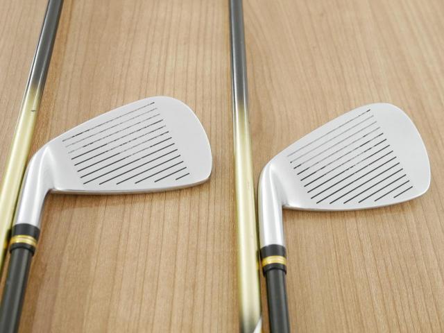 Iron set : Honma : ชุดเหล็ก Honma Beres IS-01 (หน้าเด้ง Maraging) มีเหล็ก 5-11 (7 ชิ้น เทียบเท่า 4-Pw) ก้าน ARMRQ 6 (49) FLex R (2 ดาว)