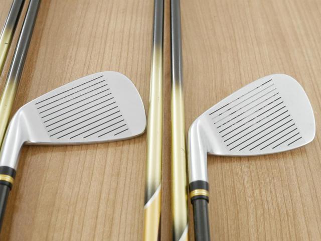 Iron set : Honma : ชุดเหล็ก Honma Beres IS-01 (หน้าเด้ง Maraging) มีเหล็ก 5-11 (7 ชิ้น เทียบเท่า 4-Pw) ก้าน ARMRQ 6 (49) FLex R (2 ดาว)