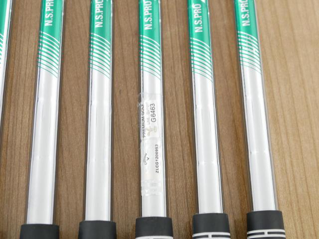 Iron set : Callaway : ชุดเหล็ก Callaway APEX Forged (รุ่นปี 2022) มีเหล็ก 5-Pw (6 ชิ้น) ก้านเหล็ก NS Pro 950 NEO Flex S