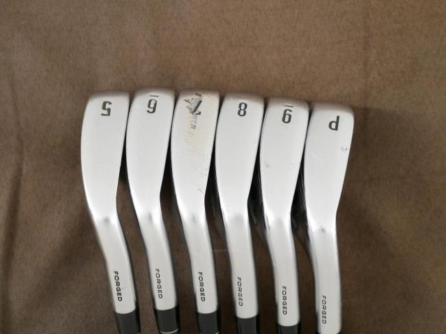 Iron set : Callaway : ชุดเหล็ก Callaway APEX Forged (รุ่นปี 2022) มีเหล็ก 5-Pw (6 ชิ้น) ก้านเหล็ก NS Pro 950 NEO Flex S