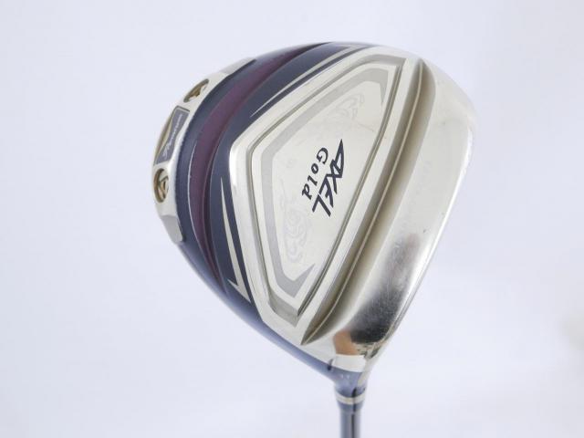 Driver : Tsuruya : Tsuruya AXEL Gold Premium III (รุ่นปี 2019 ตัวท๊อป หน้าเด้งสุดๆ COR 0.86 ของใหม่ 4 หมื่น) Loft 11 Flex R