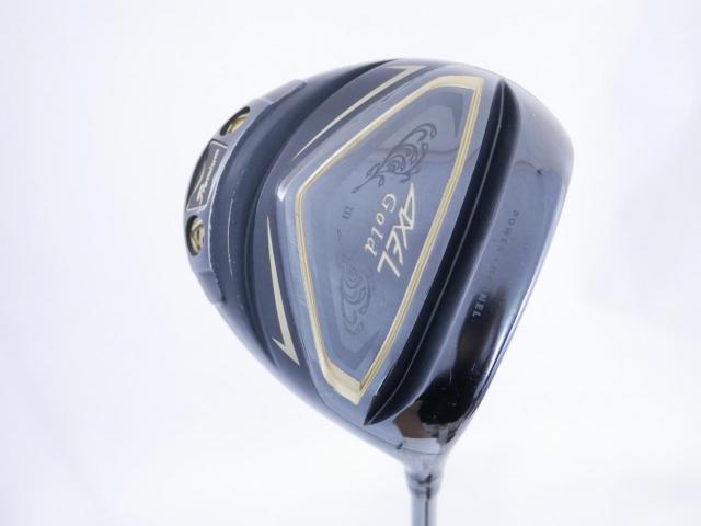Driver : Tsuruya : Tsuruya AXEL Gold Premium III (รุ่นปี 2019 ตัวท๊อป หน้าเด้งสุดๆ COR 0.86 ของใหม่ 4 หมื่น) Loft 10.5 Flex R