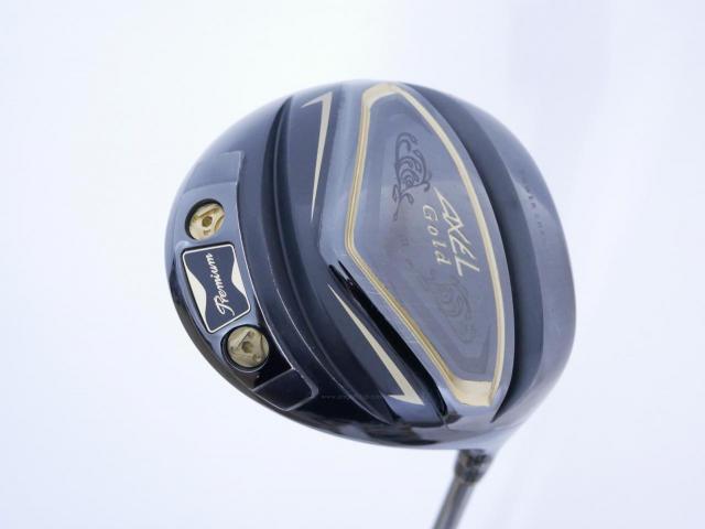 Driver : Tsuruya : Tsuruya AXEL Gold Premium III (รุ่นปี 2019 ตัวท๊อป หน้าเด้งสุดๆ COR 0.86 ของใหม่ 4 หมื่น) Loft 10.5 Flex R