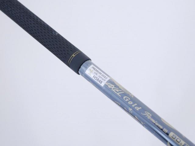 Driver : Tsuruya : Tsuruya AXEL Gold Premium III (รุ่นปี 2019 ตัวท๊อป หน้าเด้งสุดๆ COR 0.86 ของใหม่ 4 หมื่น) Loft 10.5 Flex R