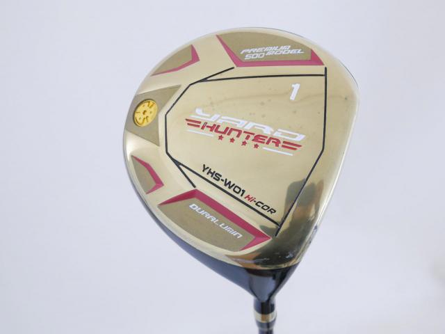 Driver : Other Brand : **ก้านสั้น**ไดรเวอร์ Yard Hunter YHS-W01 Hi-Cor (หน้าเด้ง 500cc.) Loft 10 Flex R