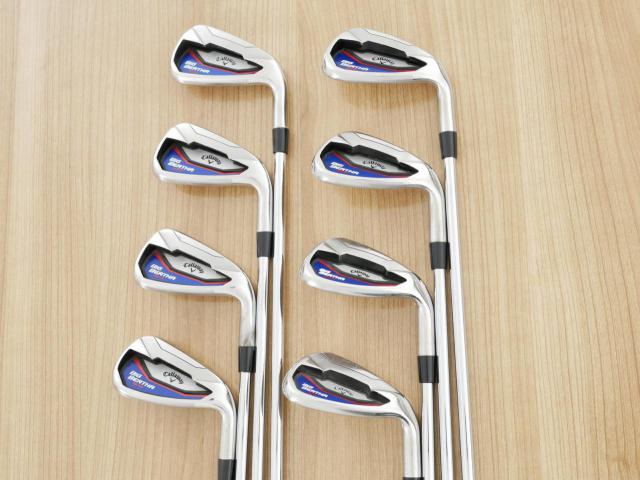 Iron set : Callaway : ชุดเหล็ก Callaway Big Bertha Beta (ใบใหญ่ ตีง่ายมาก) มีเหล็ก 5-Pw,Aw,Sw (8 ชิ้น) ก้านเหล็ก Flex S