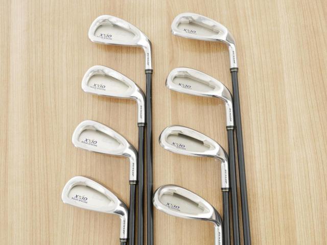 Iron set : XXIO : ชุดเหล็ก XXIO Tour Special (ใบใหญ่ ตีง่าย) มีเหล็ก 5-Pw,Aw,Sw (8 ชิ้น) ก้านกราไฟต์ Flex R