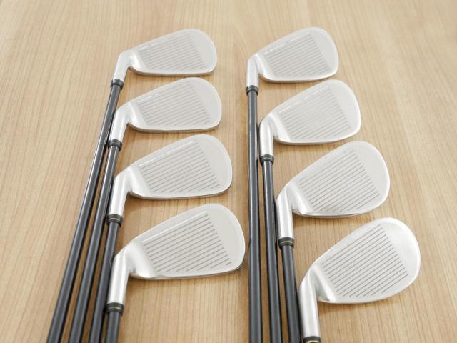 Iron set : XXIO : ชุดเหล็ก XXIO Tour Special (ใบใหญ่ ตีง่าย) มีเหล็ก 5-Pw,Aw,Sw (8 ชิ้น) ก้านกราไฟต์ Flex R