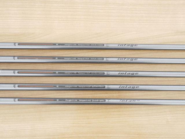 Lady club : All : ชุดเหล็ก Mizuno Intage Titanium (รุ่นท๊อป ใบใหญ่ ตีไกลมาก) มีเหล็ก 6-Pw (5 ชิ้น) ก้านกราไฟต์ Flex L