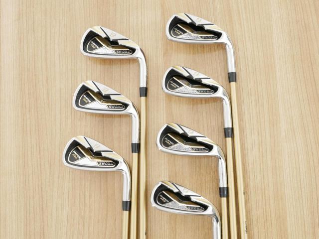 Iron set : Katana : ชุดเหล็ก Katana Sword Sniper 589 (หน้าเด้ง) มีเหล็ก 6-Pw,Aw,Sw (7 ชิ้น) ก้านกราไฟต์ Speeder 589 Flex SR