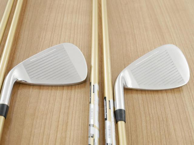 Iron set : Katana : ชุดเหล็ก Katana Sword Sniper 589 (หน้าเด้ง) มีเหล็ก 6-Pw,Aw,Sw (7 ชิ้น) ก้านกราไฟต์ Speeder 589 Flex SR
