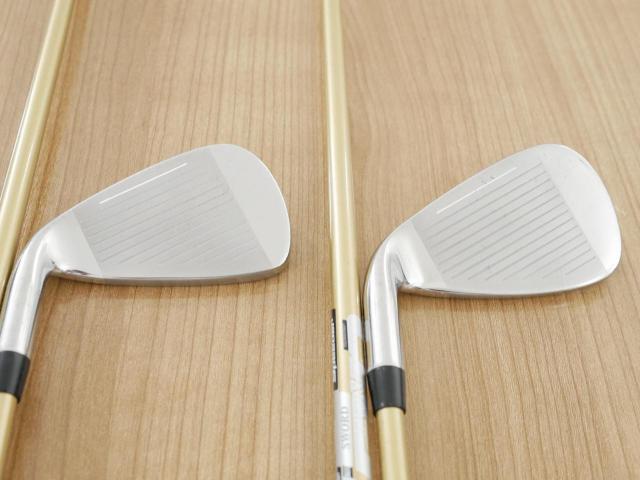 Iron set : Katana : ชุดเหล็ก Katana Sword Sniper 589 (หน้าเด้ง) มีเหล็ก 6-Pw,Aw,Sw (7 ชิ้น) ก้านกราไฟต์ Speeder 589 Flex SR
