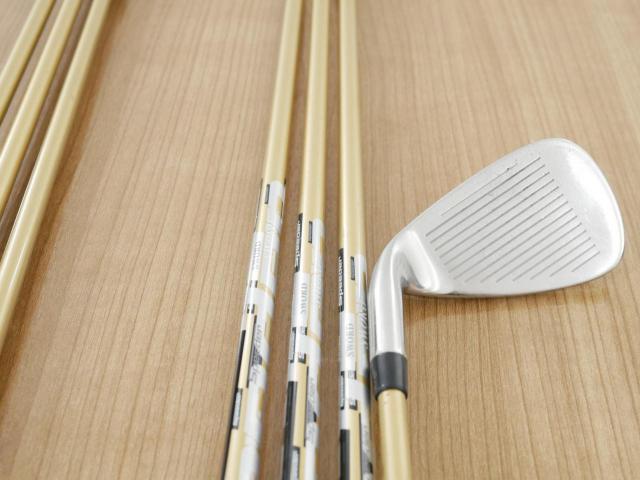 Iron set : Katana : ชุดเหล็ก Katana Sword Sniper 589 (หน้าเด้ง) มีเหล็ก 6-Pw,Aw,Sw (7 ชิ้น) ก้านกราไฟต์ Speeder 589 Flex SR