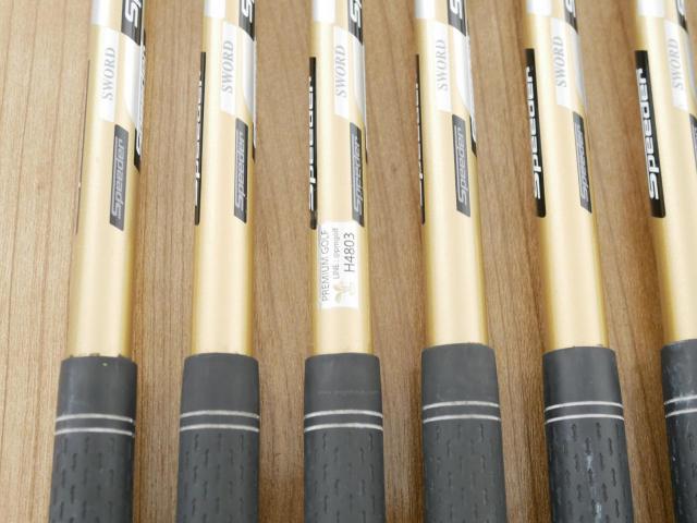Iron set : Katana : ชุดเหล็ก Katana Sword Sniper 589 (หน้าเด้ง) มีเหล็ก 6-Pw,Aw,Sw (7 ชิ้น) ก้านกราไฟต์ Speeder 589 Flex SR