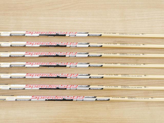 Iron set : Katana : ชุดเหล็ก Katana Sword Sniper 589 (หน้าเด้ง) มีเหล็ก 6-Pw,Aw,Sw (7 ชิ้น) ก้านกราไฟต์ Speeder 589 Flex SR