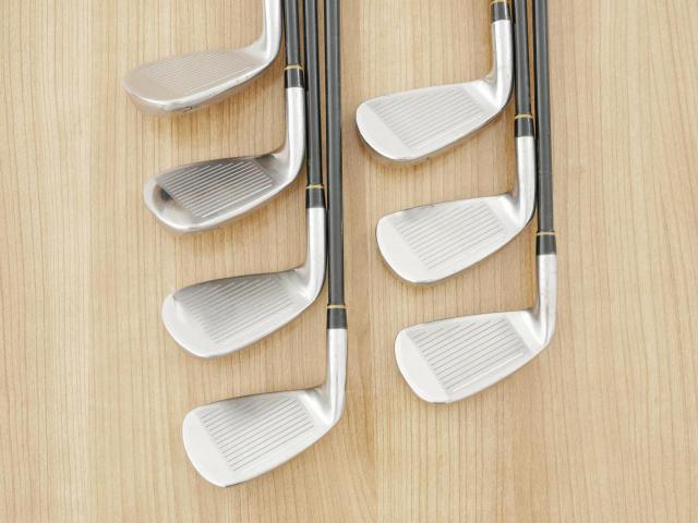 Iron set : Kasco : ชุดเหล็ก Kasco D-Max PYRA มีเหล็ก 5-Pw,Aw (7 ชิ้น) ก้านกราไฟต์ Flex R
