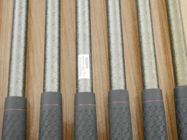 Iron set : Kasco : ชุดเหล็ก Kasco D-Max PYRA มีเหล็ก 5-Pw,Aw (7 ชิ้น) ก้านกราไฟต์ Flex R