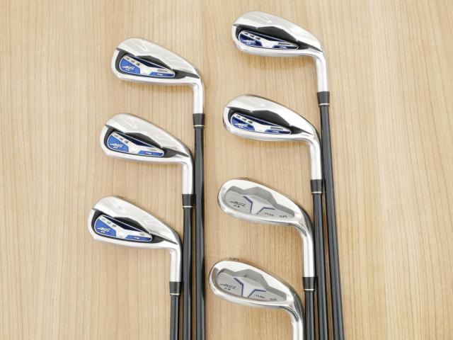 Iron set : Tsuruya : ชุดเหล็ก Tsuruya AXEL ZX HM (หน้าเด้ง ตีไกลมาก) มีเหล็ก 6-Pw,As,Sw (7 ชิ้น) ก้านกราไฟต์ Flex R
