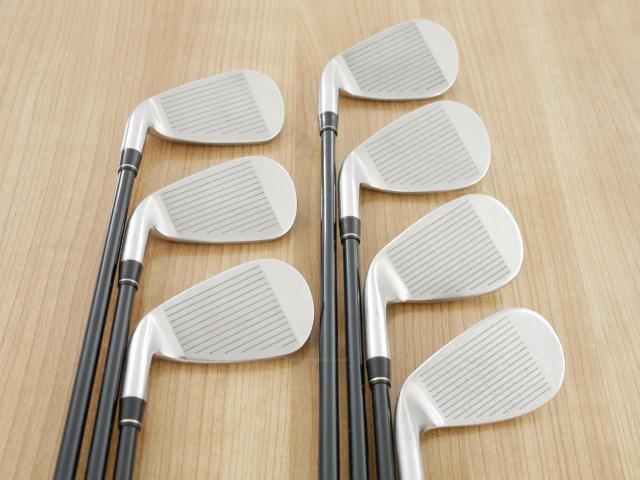 Iron set : Tsuruya : ชุดเหล็ก Tsuruya AXEL ZX HM (หน้าเด้ง ตีไกลมาก) มีเหล็ก 6-Pw,As,Sw (7 ชิ้น) ก้านกราไฟต์ Flex R
