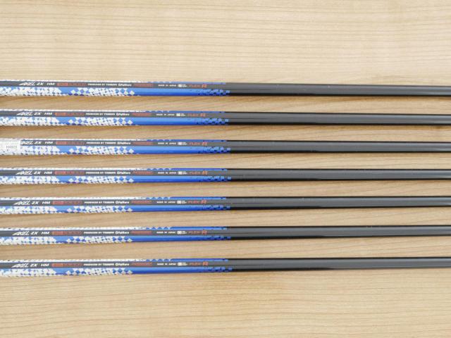 Iron set : Tsuruya : ชุดเหล็ก Tsuruya AXEL ZX HM (หน้าเด้ง ตีไกลมาก) มีเหล็ก 6-Pw,As,Sw (7 ชิ้น) ก้านกราไฟต์ Flex R
