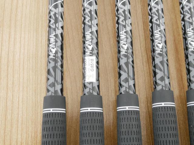 Iron set : Honma : **ก้าน 3 ดาว** ชุดเหล็ก Honma Beres NX (รุ่นปี 2023) มีเหล็ก 7-11 (5 ชิ้น) ก้านกราไฟต์ Honma Vizard NX 45 Flex SR (3 ดาว)
