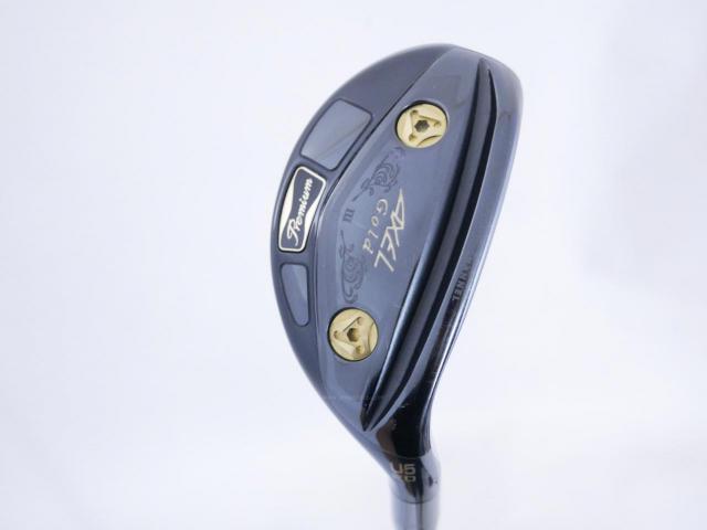 Fairway Wood : Tsuruya : ไม้กระเทย Tsuruya AXEL Gold Premium III (รุ่นปี 2019 ตัวท๊อป) Loft 20 Flex R