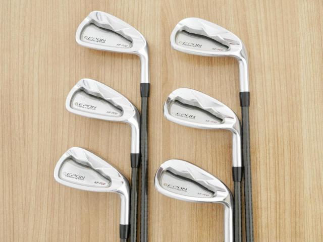 Iron set : Epon : ชุดเหล็ก EPON AF-702 Forged มีเหล็ก 6-Pw,Aw (6 ชิ้น) ก้านกราไฟต์ Quadra 4AX SOF 502i Flex R