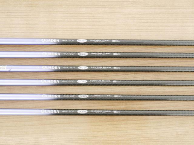 Iron set : Epon : ชุดเหล็ก EPON AF-702 Forged มีเหล็ก 6-Pw,Aw (6 ชิ้น) ก้านกราไฟต์ Quadra 4AX SOF 502i Flex R