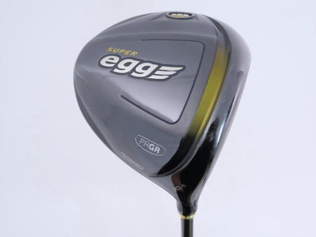 Driver : PRGR : ไดรเวอร์ PRGR Super EGG (รุ่นใหม่ ออกปี 2018 หน้าเด้งเกินกฏ COR 0.86) Loft 10.5 ก้าน M-37 Flex R
