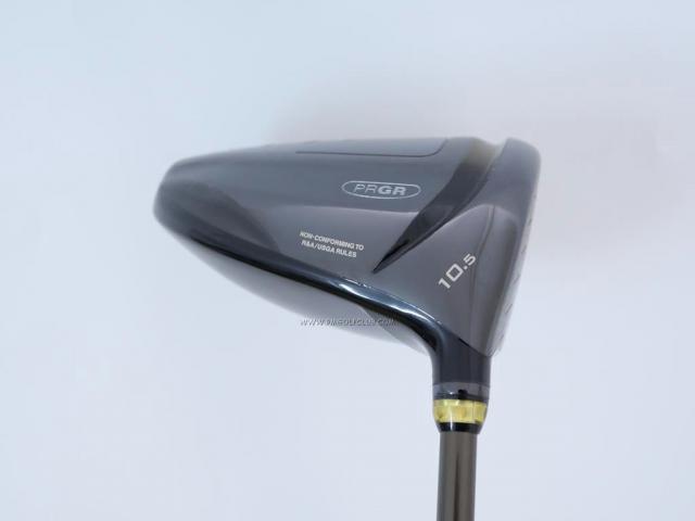Driver : PRGR : ไดรเวอร์ PRGR Super EGG (รุ่นใหม่ ออกปี 2018 หน้าเด้งเกินกฏ COR 0.86) Loft 10.5 ก้าน M-37 Flex R