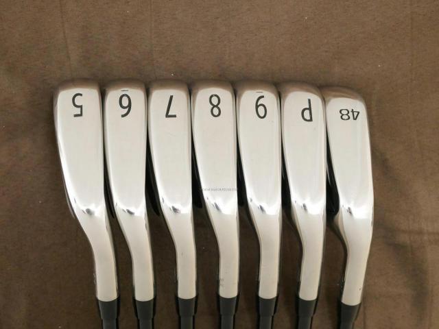 Iron set : Titleist : ชุดเหล็ก Titleist AP1 718 (ออกปี 2018) มีเหล็ก 5-Pw,48 (7 ชิ้น) ก้านกราไฟต์ Fujikura MCI 60 Flex R