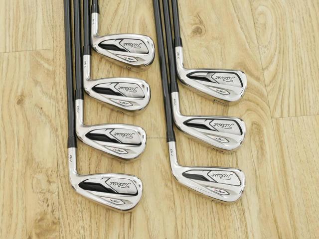 Iron set : Titleist : ชุดเหล็ก Titleist AP1 718 (ออกปี 2018) มีเหล็ก 5-Pw,48 (7 ชิ้น) ก้านกราไฟต์ Fujikura MCI 60 Flex R
